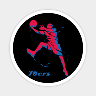 Philadelphia 76ers Fans - NBA T-Shirt Magnet